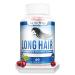 Long Hair Gummies  Anti-Hair Loss Supplement for Fast Hair Growth of Weak, Thinning Hair  Grow Long Thick Hair & Increase Hair Volume with Biotin And 10 Other Vitamins.For Men And Women. 60 Count (Pack of 1)