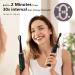 Electric Toothbrush for Adults - 4 Replacement Heads 3 Modes Rechargeable Smart Timer - Black - Buy Online on GoSupps.com