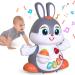 Moontoy baby music toy toys from 1 year crawling toys baby toys from 6 7 8 9 10 12 18 months rabbit toy interactive learning toys with music and light gift girls boys 1-2 forme de lapin
