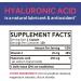 Whollium Hyaluronic Acid Capsules 250mg + 25mg VC | Joint, Skin, & Eye Support | Low Molecular Weight | Gluten-Free, Non-GMO | Vegan | 120 Caps - Buy Online on GoSupps.com