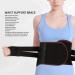 HEEPDD Lumbar Support Belt - Soft Black Cool Waist Protector for Sports | International Shipping Available - Buy Online on GoSupps.com