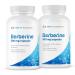 Split Science Berberine 500 mg per capsule | Pack of 2 180 Easy to Swallow Capsules | Non-GMO Gluten-Free Vegan | Suppports Cardiovascular Health & Glucose Metabolism