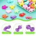 50-Piece Colorful Self Hinge Barrette Hair Clips for Girls - Assorted Designs (Heart, Bowknot, Flower, Butterfly) - Cute Cartoon Hair Accessories - Buy Online on GoSupps.com