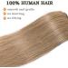 16 inches SEGO Hair Extensions Clip in Real Human Hair #27 Dark Blonde 8 Pieces 18 Clips Remy Hairpieces for Women Straight THIN TYPE (65g) - Buy Online on GoSupps.com