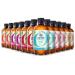 Gutsy Captain Kombucha Zero - Zero Calories Zero Sugar - Bio Kombucha Tea Living Cultures No Conshercates Unpasteurized Raw and Vegan - 12 x 400ml Zero (Mix Box)
