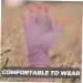 FOMIYES 4 Pairs Gloves Womens Gloves Nail Gel Nail Light Sun Protection Gloves Manicure Gloves Hand Gloves for Protection Fingerless Gloves for Women - Buy Online on GoSupps.com