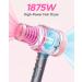 Wavytalk Ionic Hair Dryer with Diffuser and Concentrator Lightweight Quiet Blow Dryer Powerful 1875 Watt Motor for Smooth and Fast Drying Hair Rose Pink Bright Rosepink - Buy Online on GoSupps.com
