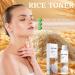Trendyfave Rice Toner for Face Skincare Rice Water Sooths Skin Anti-Wrinkle Care Natural Rice Face Hydrating Toner Natural Glow Essence Toning Solution with Rice Extract for All Skin Type - Buy Online on GoSupps.com