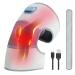 Knee Massager with Heat Heated Massage Knee Pads Polyester Heating Knee Brace Wrap with Massage Knee Warmers with Strap 3 Heating Modes & 3 Massage Modes Heating+Massage