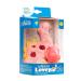 Dr. Brown's Baby Lovey Pacifier Holder & Teether Clip with Pink HappyPaci and Flexees Teether Clip - Buy Online on GoSupps.com