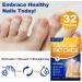 Toenail Fungus Treatment Extra Strength | 32 Nighttime Fungal Nail Patches | Fast Results in 8 Hours - Buy Online on GoSupps.com