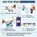 Anti Fog Spray for Glasses - Defogger for Non-AR Lenses, Ski Goggles, Snorkel Mask - 2oz Bottle - Buy Online on GoSupps.com