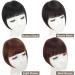Bangs Hair Clip Bangs Hair for Women Synthetic French Bang with Temples Clip in Hair Extensions Thick Natural Full Bangs Straight Fringe Hairpieces for Daily Wear Hairpieces (Color : Light Brown) - Buy Online on GoSupps.com
