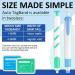 Jomewory 5-Part Auto-Day Removal Set | Dog Brand Remover Tool for Small to Large Skin Brands (1 9mm) with Cleaning Towels - Effective & Easy Use - Buy Online on GoSupps.com