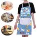 BNQL Waterproof Dog Cooking Apron | Cute Puppy Care Gift & Groomer Essential - Make Dogs Happy! - Buy Online on GoSupps.com