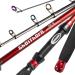 Ghosthorn Fishing Rod and Reel Combo, Telescopic Fishing Pole Kit for Men Collapsible Portable Fishing Gear Starter Compact Travel Pole with Carrier Bag for Freshwater Saltwater Fishing Gifts for Men Women ONLY Fishing Rod (NOT Include Reel) 2.7M - 9FT