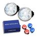 Umione Pet Light: waterproof dog light durable and ideal for night walks (in gift packaging) (Umione-White-02) Bo te Cadeau Blanche