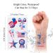 Fourth of July Temporary Tattoos - 156 Pieces Patriotic Independence Day Party Favors & Decorations - Buy Online on GoSupps.com