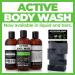 USA Made Tea Tree Oil Body Wash - Natural Liquid Shower Gel for Body Face & Sensitive Skin | 12oz Essential Oil Soap - Buy Online on GoSupps.com