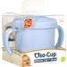 RAZBABY Oso-Cup Silicone Sippy Cup with Straw 6.5 Oz | BPA-Free Toddler Trainer Cup | Easy-to-Clean, Travel-Friendly | Dishwasher & Microwave Safe | Blue - Buy Online on GoSupps.com
