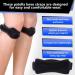 EMICUTE Patellar Tendon Knee Strap - Adjustable Brace for Knee Pain Relief | Support for Weightlifting, Running & Workouts - Black - Buy Online on GoSupps.com
