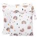 Darryy Naspocket Kindergarten Wetbag Kindergarten 2 Set W schebutel Kita Waterproof wet bag washable diaper bag Naspaper Wetbag fabric diapers nasal pockets reusable rainbow
