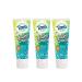 Tom's of Maine ADA Approved Wicked Cool! Fluoride Kid's Toothpaste Natural Toothpaste Dye Free No Artificial Preservatives Mild Mint 4.2 oz. 3-Pack