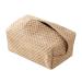 Napkin Box Washable Delicate 3 Styles Portable Soft Touch Tissue Box for Daily D