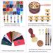 Wax Seal Stamp Kit with Gift Box - Aottom Wax Letter Seal Kit with 24 Colors, 650 Pcs Beads, Warmer, Envelopes, Candles, Stamp & Pen - Ideal for Gifting and Decoration - Buy Online on GoSupps.com