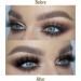 False Eyelashes Fluffy Natural Look 8D 20 mm Long C Curl Strip Eye Lashes Full Reusable Fake Eyelashes (A-Full 10 pairs) - Buy Online on GoSupps.com