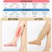 Radsocken 3 Pairs Compression Socks for Women Men Surgical Compression Stockings Flight Socks Knee High Support Socks for Sport Pregnancy Nursing Varicose Veins Travel Work 20-25 mmHg - Buy Online on GoSupps.com
