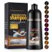 Blonde Brown Hair Dye Shampoo 3 in 1 Coconut Shampoo for Gray Hair Coverage and Herbal Brown Shampoo Colors 16.9 Fl Oz (Blonde Brown) Men Women