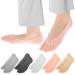 Aster 5 Pairs Orthopedic Toe Compression Socks Toe Socks for Women No Show Align Toe Socks for Bunion Low Cut Liner Five Finger Socks with Gel Tab Athletic Breathable Toe Separator Socks for Women