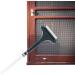 Window Mesh Screen Brush Multifunctional Screen Brush Wet and Dry Glass Cleaning Brush - 2 in 1 Window Glass Cleaning Washing Equipment with Double Sided Wet and Dry Dual Purpose Pisole White - Buy Online on GoSupps.com