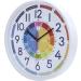 Lafocuse Silent Colorful Learning Wall Clock for Kids | Non-Ticking 30cm Children's Clock for Boys & Girls - Perfect for Kindergarten & School - Buy Online on GoSupps.com