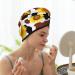 Hair Towel Wrap - Quick Drying Cow Print Sunflower Hair Turban | Perfect Hair Drying Solution - Buy Online on GoSupps.com