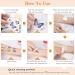 Sightor Metallic Temporary Tattoos - 16 Waterproof Gold & Silver Designs for Women - Buy Online on GoSupps.com