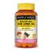 Mason Natural Healthy Kids Cod Liver Oil Chewable with Vitamin D! Artificial Orange Flavor 100 Chewables