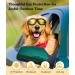 Buy Lewondr Dog Sunglasses - UV Protection Windproof Waterproof Adjustable Straps & Cushions for Medium & Large Dogs - Buy Online on GoSupps.com
