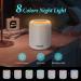 BUFFBEE White Noise Sound Machine for Sleeping | 17 Soothing Sounds | Night Light | Memory Function | Fabric Design | Ideal for Home, Office, Kids & Adults - Light Grey - Buy Online on GoSupps.com