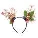 Uonlytech Antler Headband Christmas Hair Accessory Christmas Headband Hair Bands Xmas Party Headwear Christmas Reindeer Headband Xmas Party Headband Clothing Hairpin Fabric (polyester)