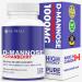 Fast-Acting D-Mannose with Cranberry Pills for UTI Treatment Bladder and Urinary Tract Support 1000mg per Serving Cranberry Supplement Dandelion Extract & Hibiscus Powder 120 Capsules 120 count (Pack of 1)