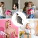 Sirseon Animal Hair Clips | Cartoon Acrylic Hair Jaw Clamps | Fashionable Creative Acrylic Hair Accessories For Toddler Kids Children Daily Use Ankylosaurus - Buy Online on GoSupps.com