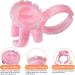 100 Pi ces Colle Bagues Support Colle Cils Tasses Anneaux Colle Bagues En Plastique Pour Extension Cils Jetables Anneaux D'extension Cils Anneau Colle Pour Tatouage Pigment Extensions Cils - Buy Online on GoSupps.com