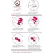 Lovelyface Cherry Blossom Nail Wraps - 16 Non-Toxic Self-Adhesive Foils | Exclusive Patterned Nail Art for Long-Lasting Manicure - Buy Online on GoSupps.com