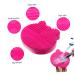 NOLITOY 2-in-1 Makeup Brush Holder & Scrubber - Silicone Cleaner Pad for Brushes - Portable Storage Rack - 11x10cm Rosy - International Shipping Available - Buy Online on GoSupps.com