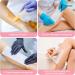 GEN'C B AUTY 100PCS Wax Strips Non-Woven Wax Strips for Facial and Body Professional Arms Legs Lip Eyebrow Hair Removal wax strips (8'' x 2.75''). 100pcs White - Buy Online on GoSupps.com