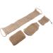 Exfoliating Jute Bath Sponge & Back Scrubber - Body Scrubbers for Dead Skin Removal | International Shipping Available - Buy Online on GoSupps.com