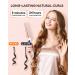 CkeyiN Professional Ceramic Hair Curling Wand 25-32MM - Adjustable Temperature - LCD Screen - Glove Included - Buy Online on GoSupps.com
