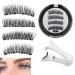 Lumentes Magnetic Eyelashes Magnetic Eyelashes Natural Look Eyelashes Magnetic Lashes Reusable Magnetic Eyelashes Magnetic False Eyelashes no Glue Natural Look (# 6)
